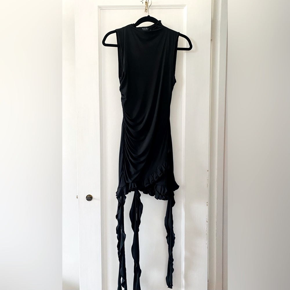 Mini black dress